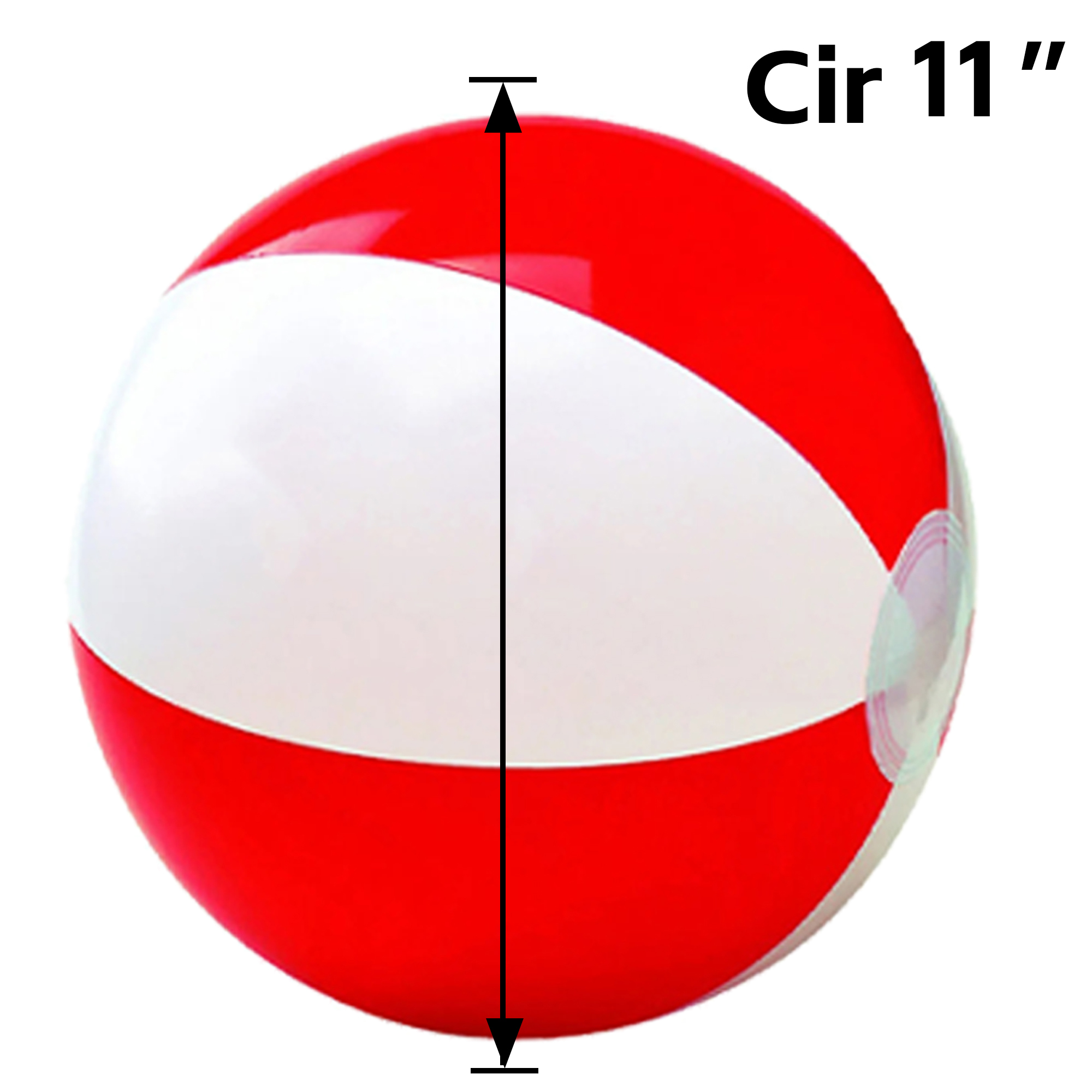 Stylish 16" Inflatable Beach Ball 5