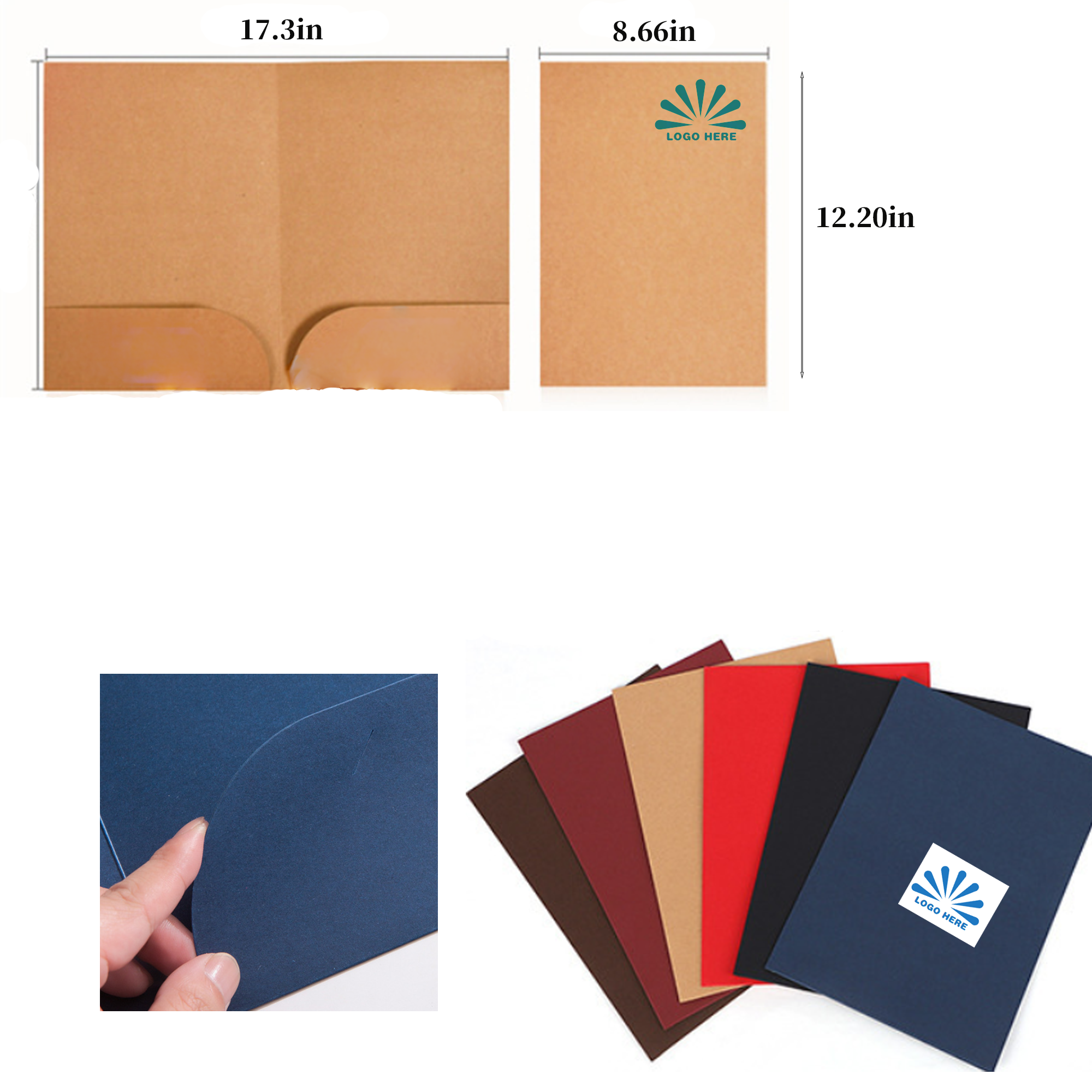 A4 Premium Kraft Document Folder