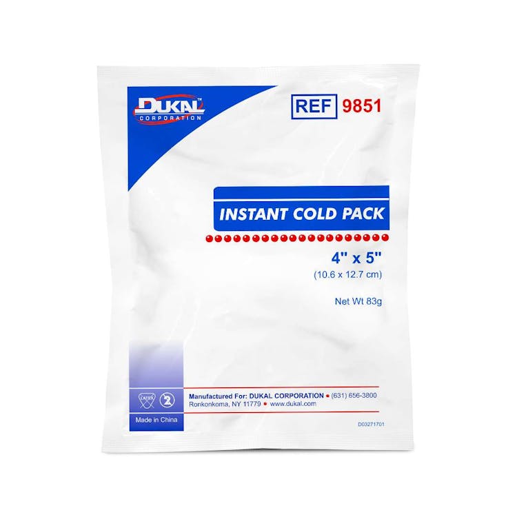 Instant Cold Packs - 4" x 5" 3