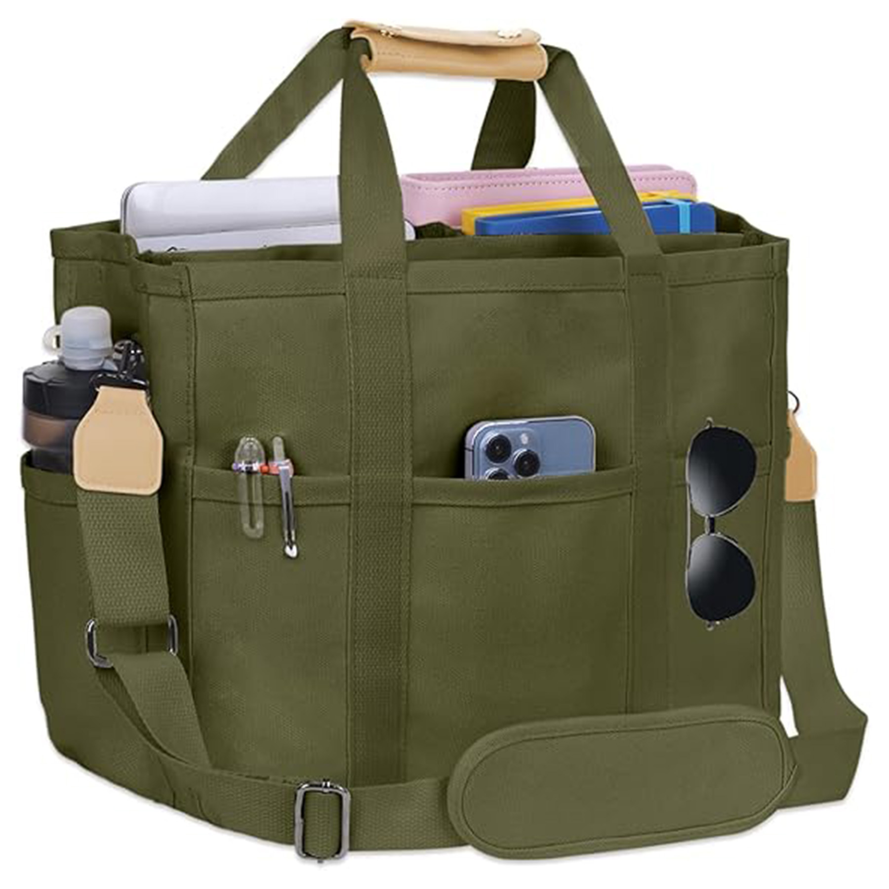 Multifunctional Canvas Tote Bag 18
