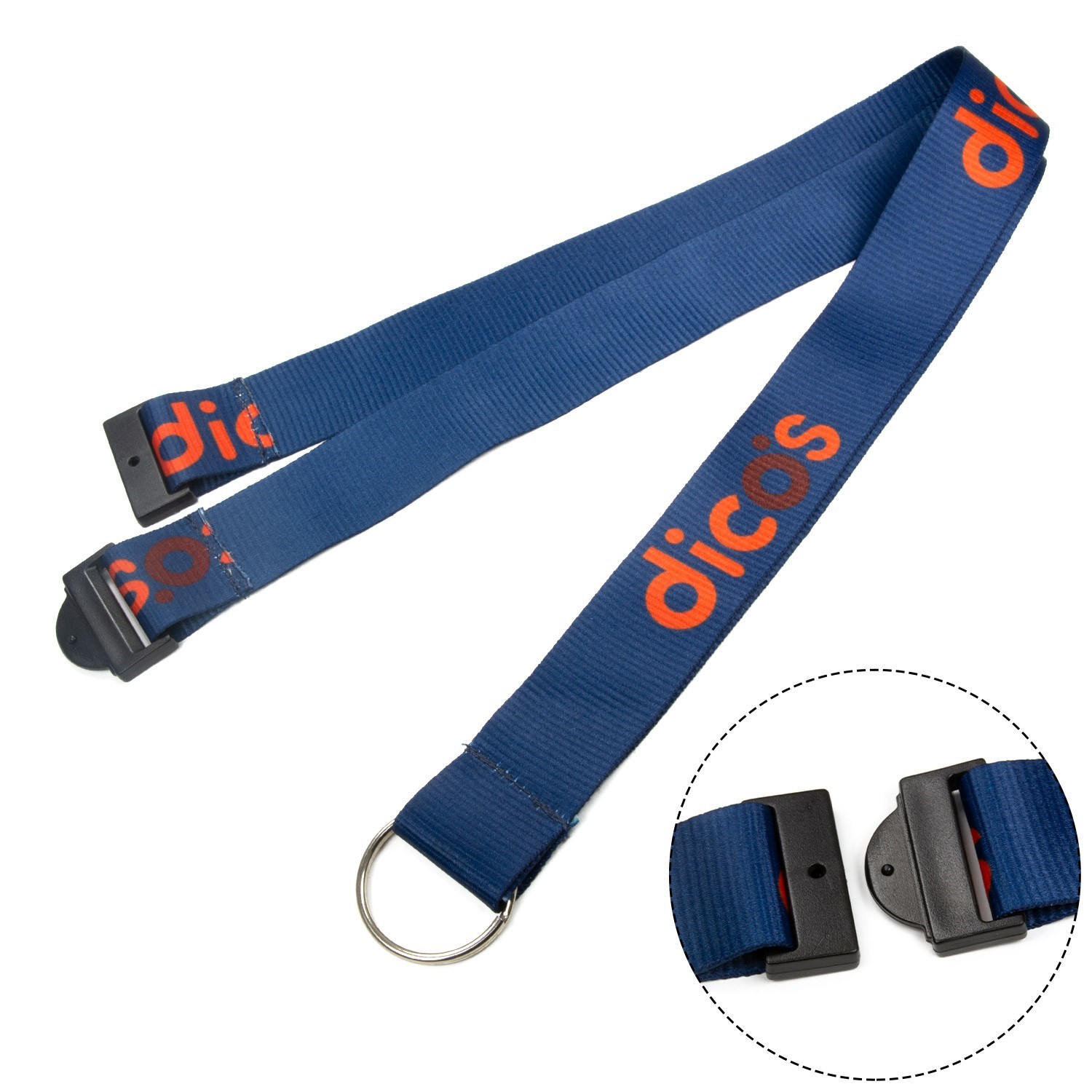5 Days Rush Polyester Full color Lanyards 3/4"
