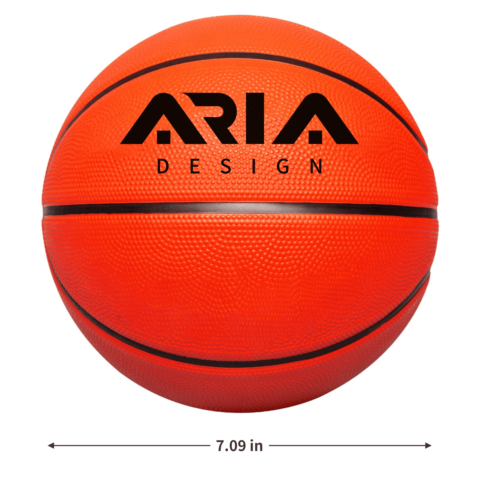 Durable Rubber Youth Training Basketball 3