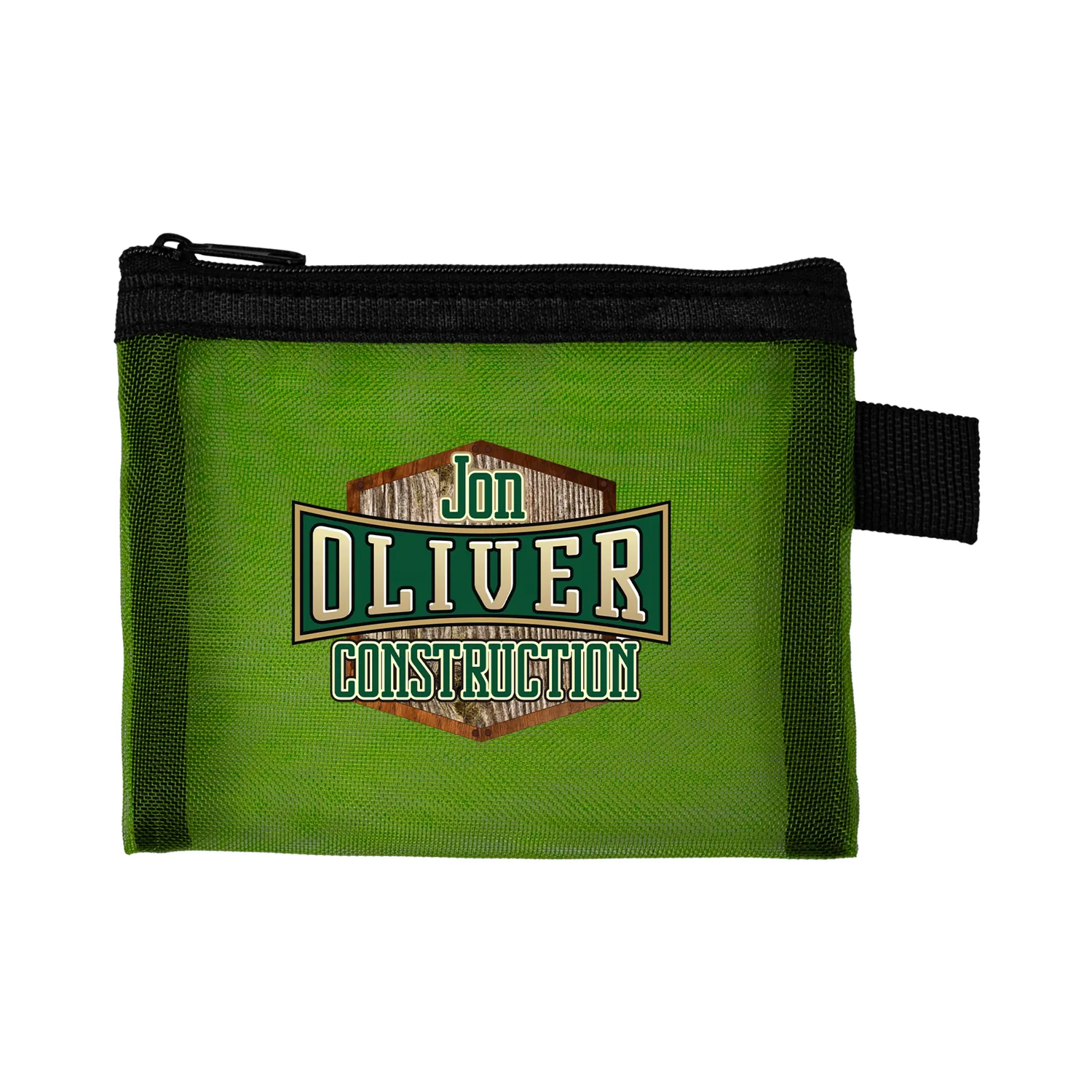 Recycled Mesh Zip Pouch 3