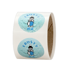 3" Circle Roll Labels