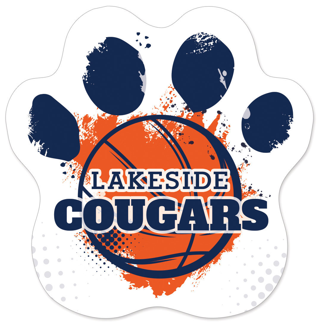 Value Die Cut Pawprint Magnet (3.5" x 3.5") 5