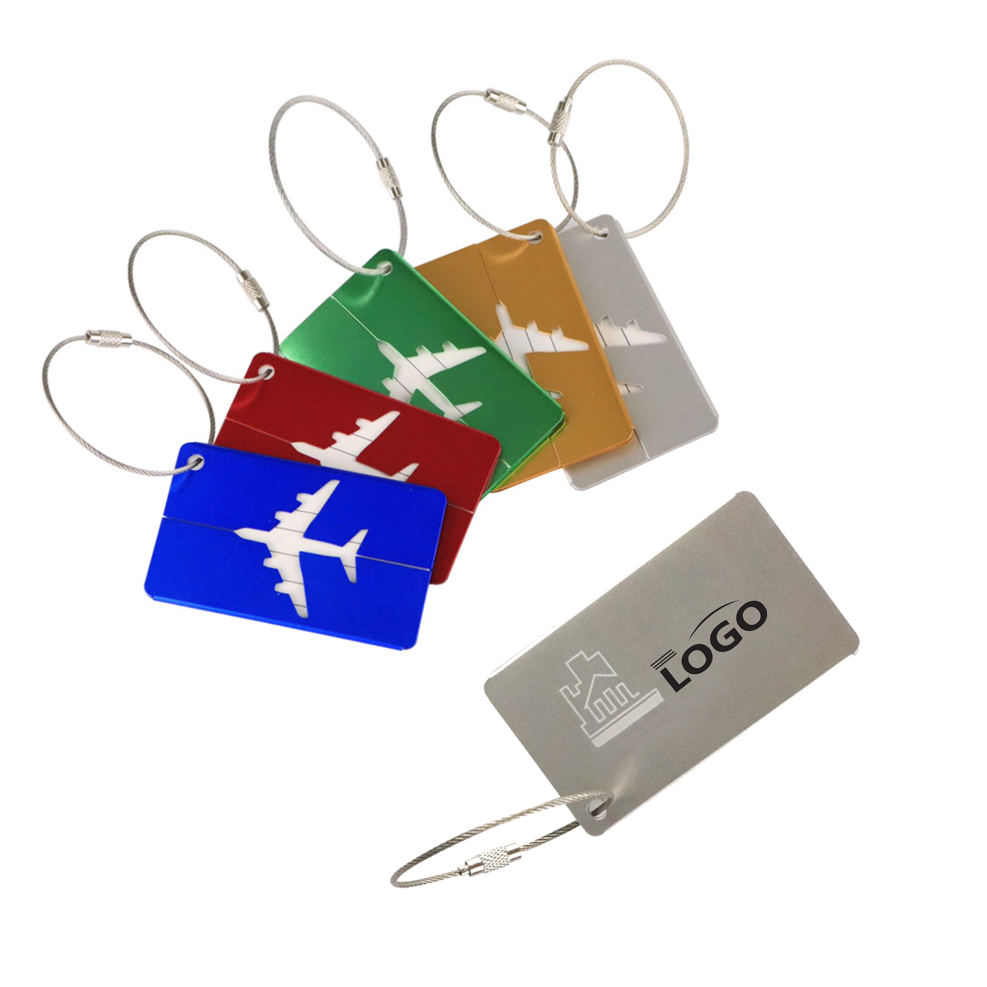 Aluminum Alloy Luggage Tag 3