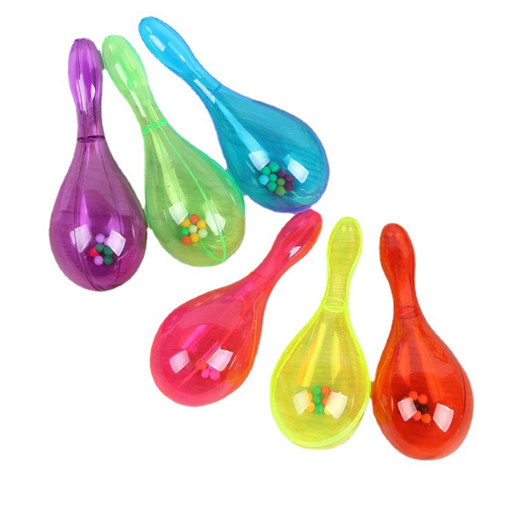 LED Flashing Shaker Plastic Maracas MOQ 150PCS 7