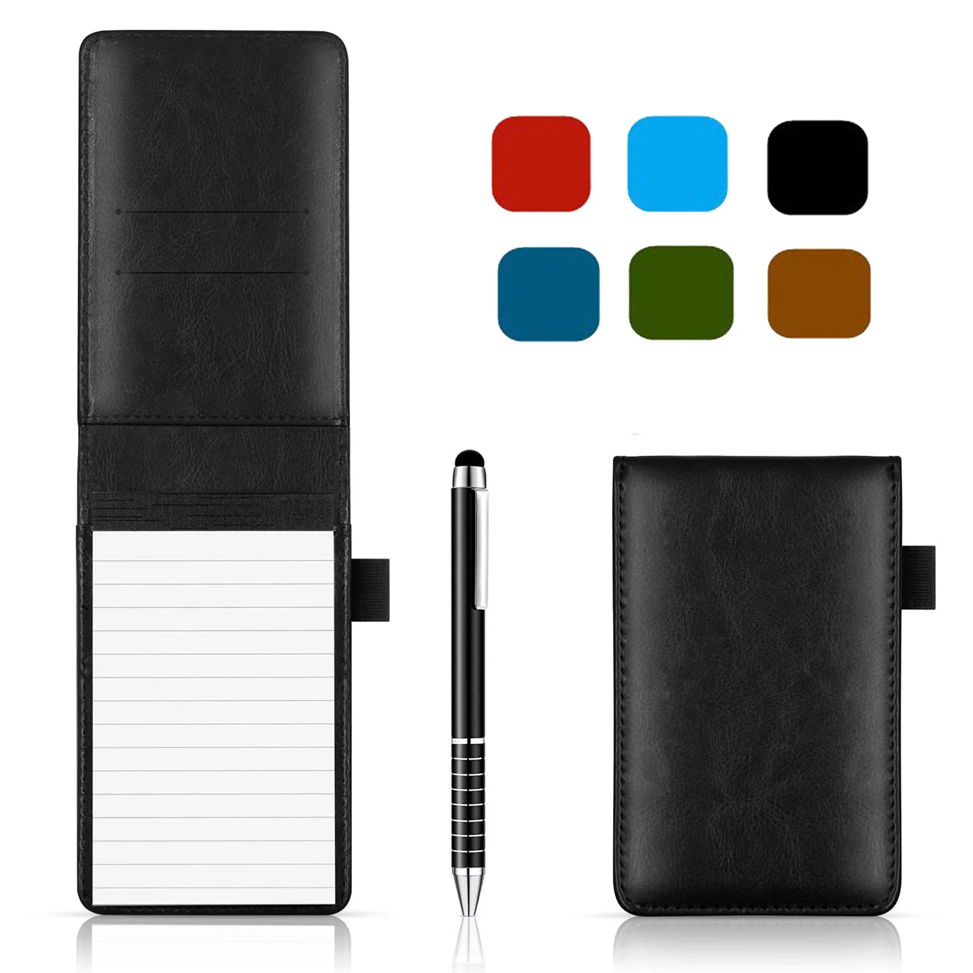 MOQ100 PU Leather Notepad Set
