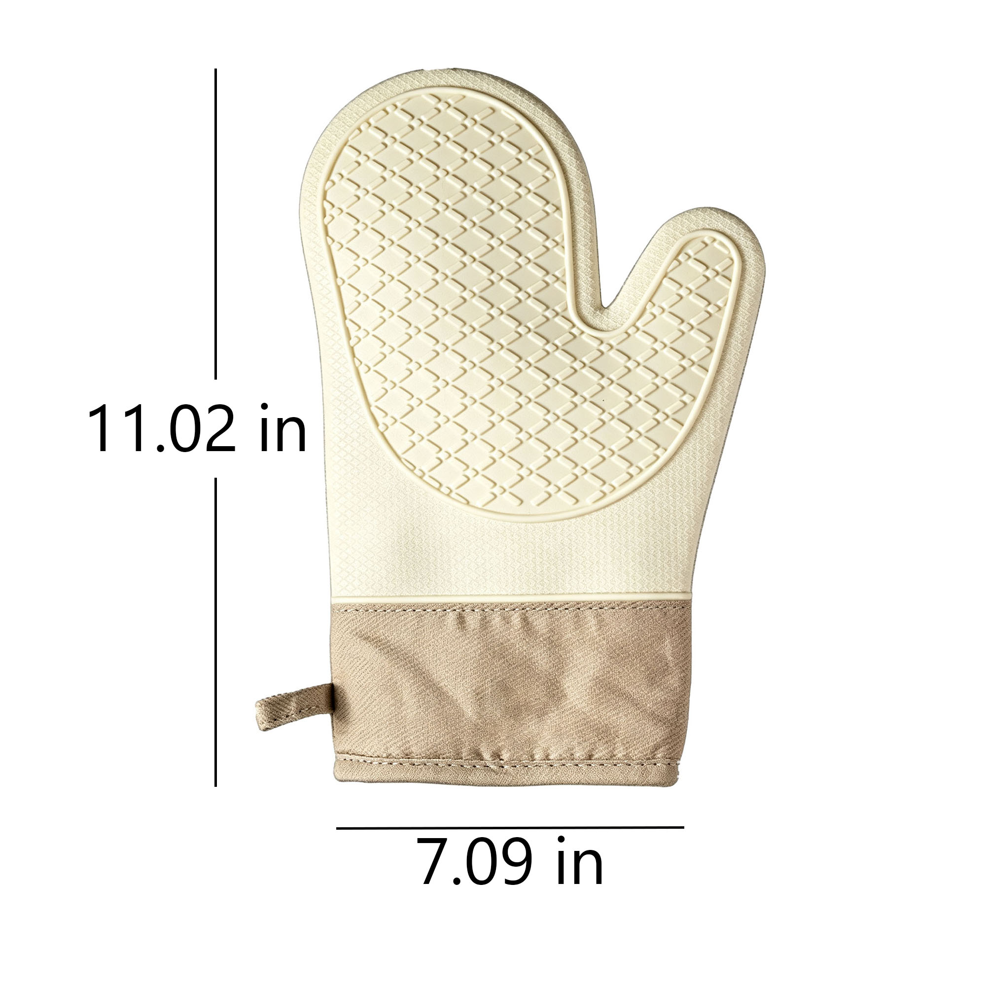 Silicone Two-Finger Oven Mitt 6