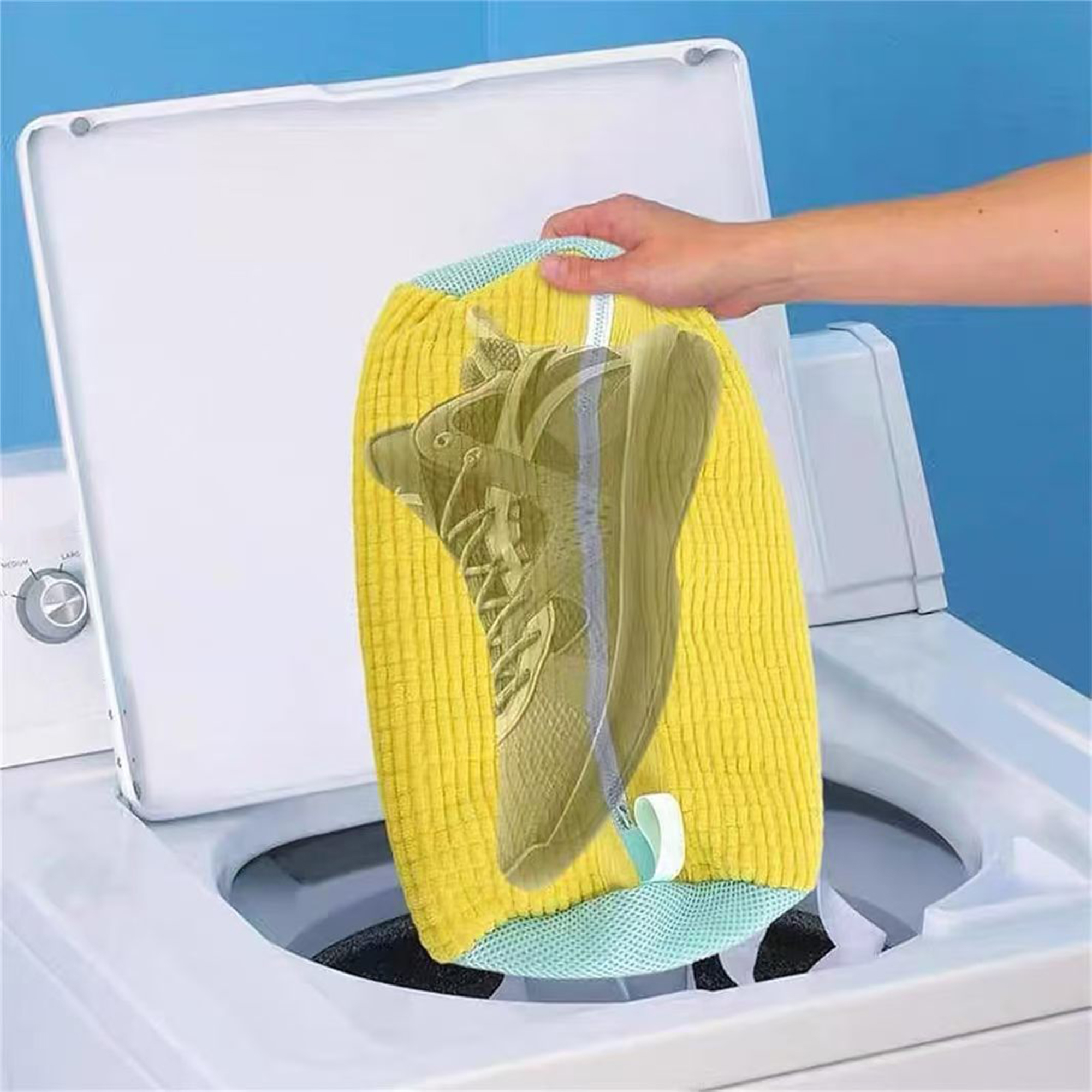 Polyester Customizable Shoe Washing Bag 9