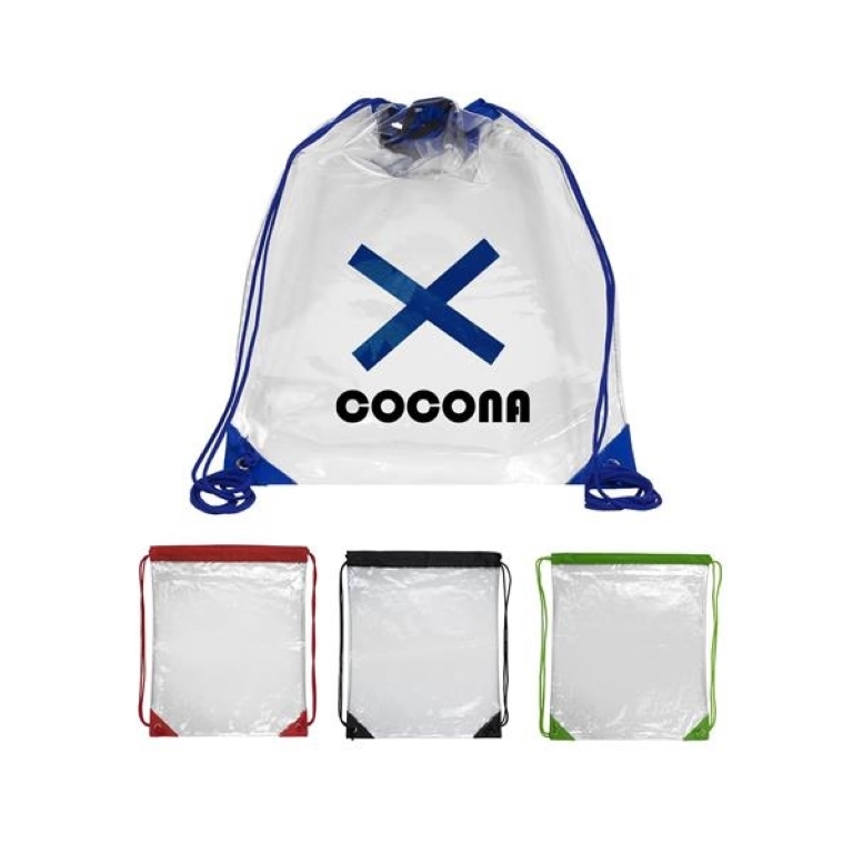 Clear Drawstring Backpack