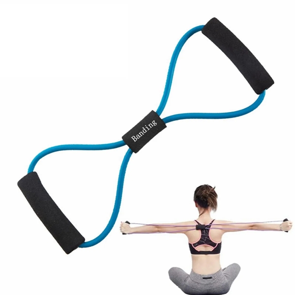 Fitness Resistance Band Plastic for bulk branded distribution