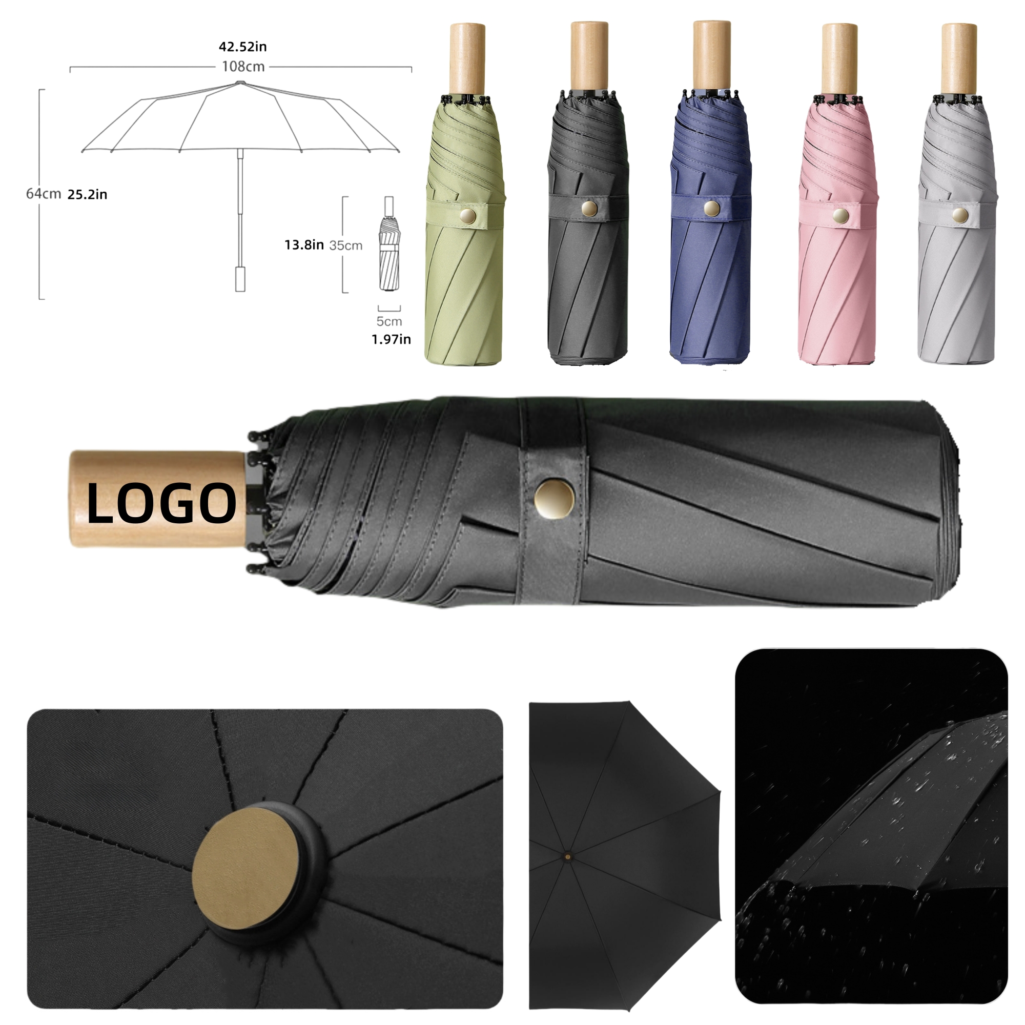 Folding Portable Umbrella 2