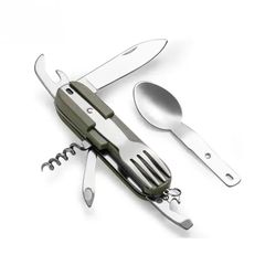 Foldable Camping Cutlery Set
