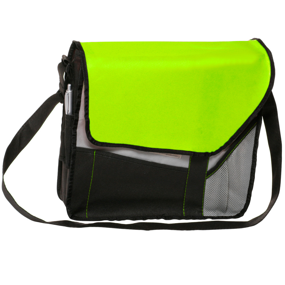 Slant Flap Messenger Bags AMB031 NIK Printing Design