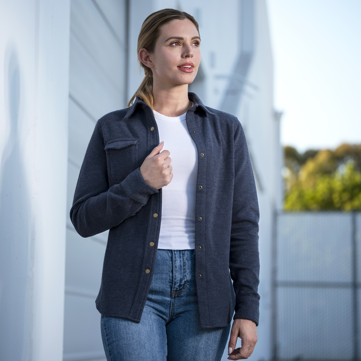 Ladies Hermitage Overshirt 18