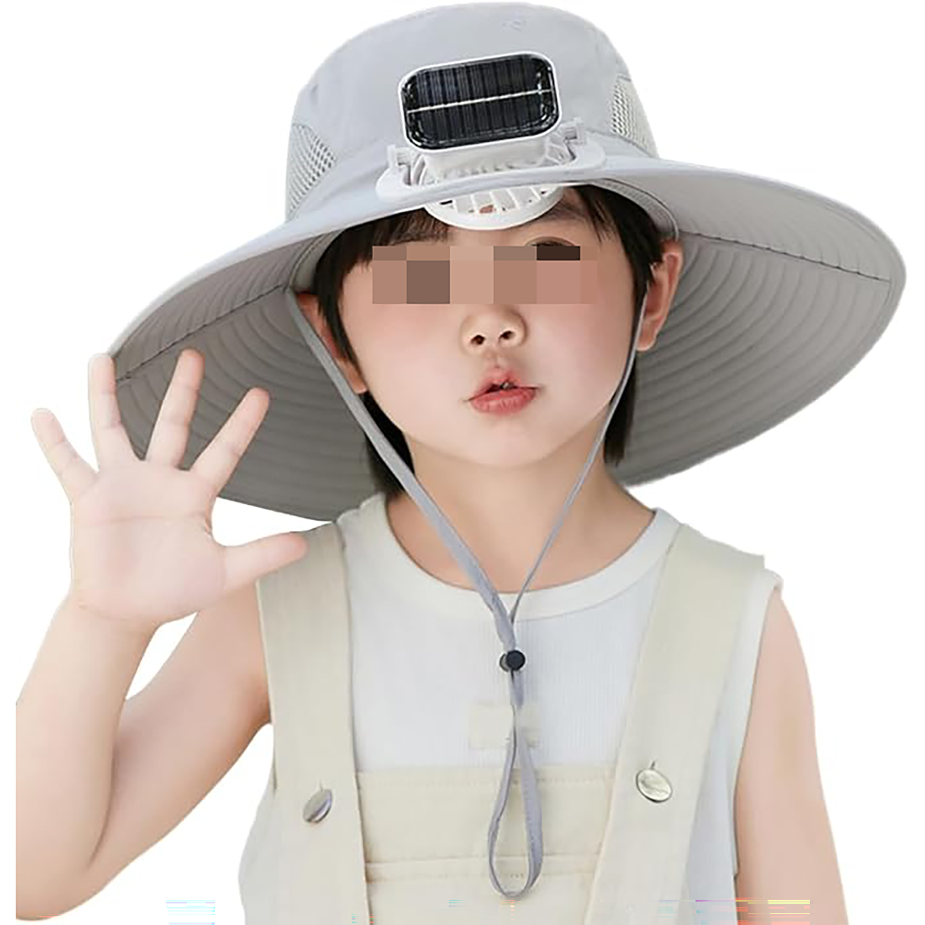 Kids Cooling Fan Hat 21