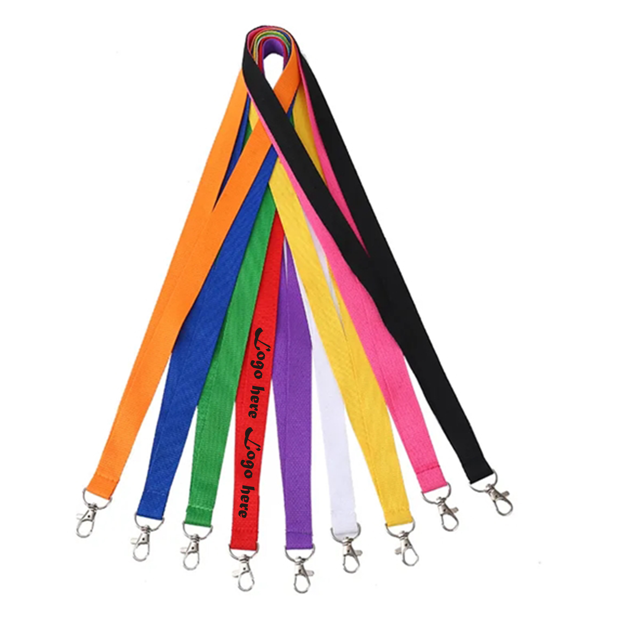 Portable Full Color 3/4" Polyester Lanyard