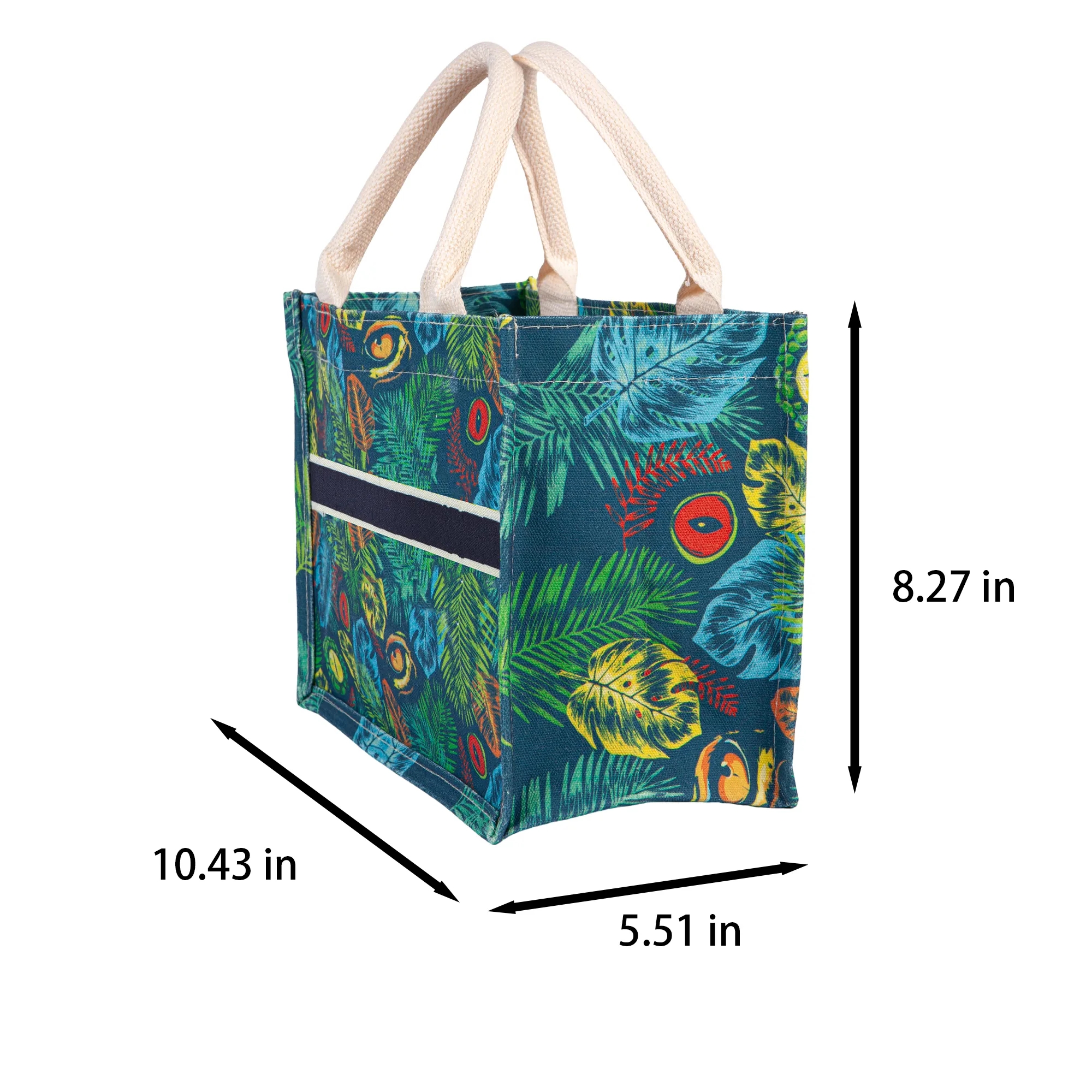 Rainforest Adventure Canvas Tote 7