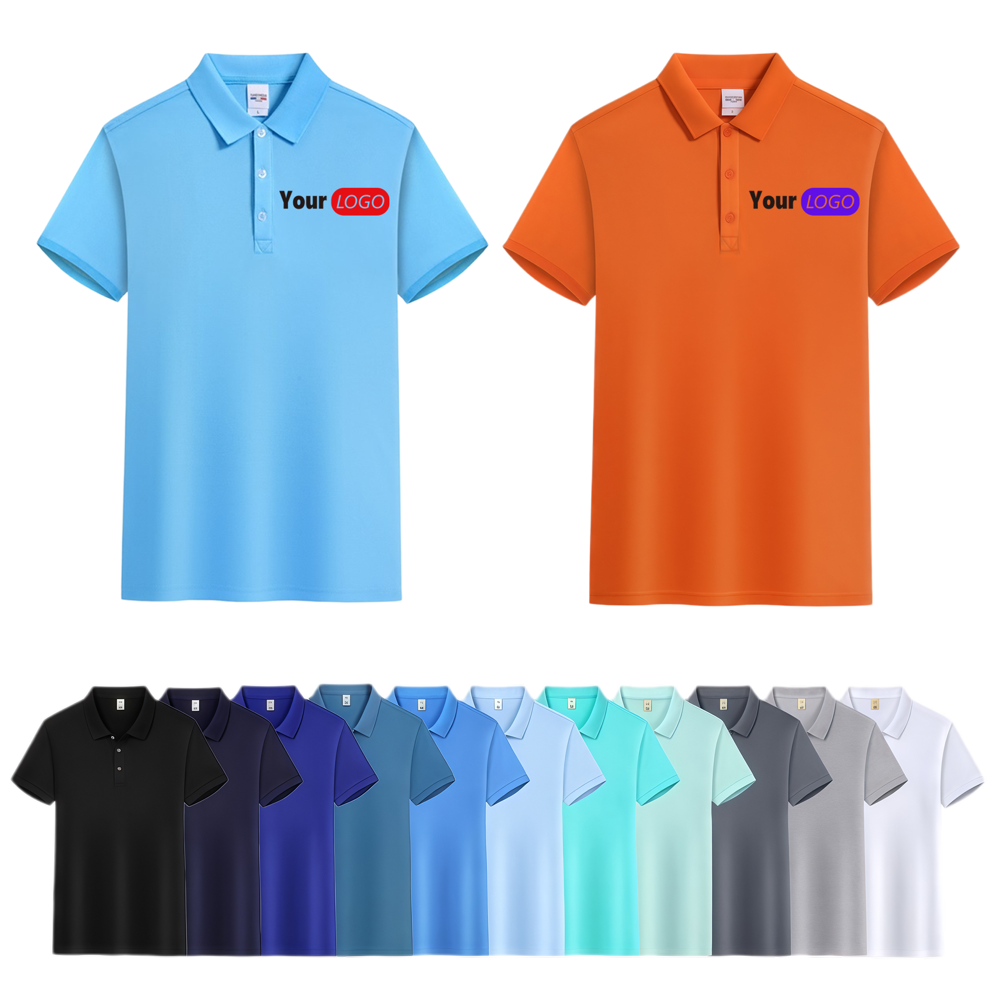 Embroidered Polo Shirt