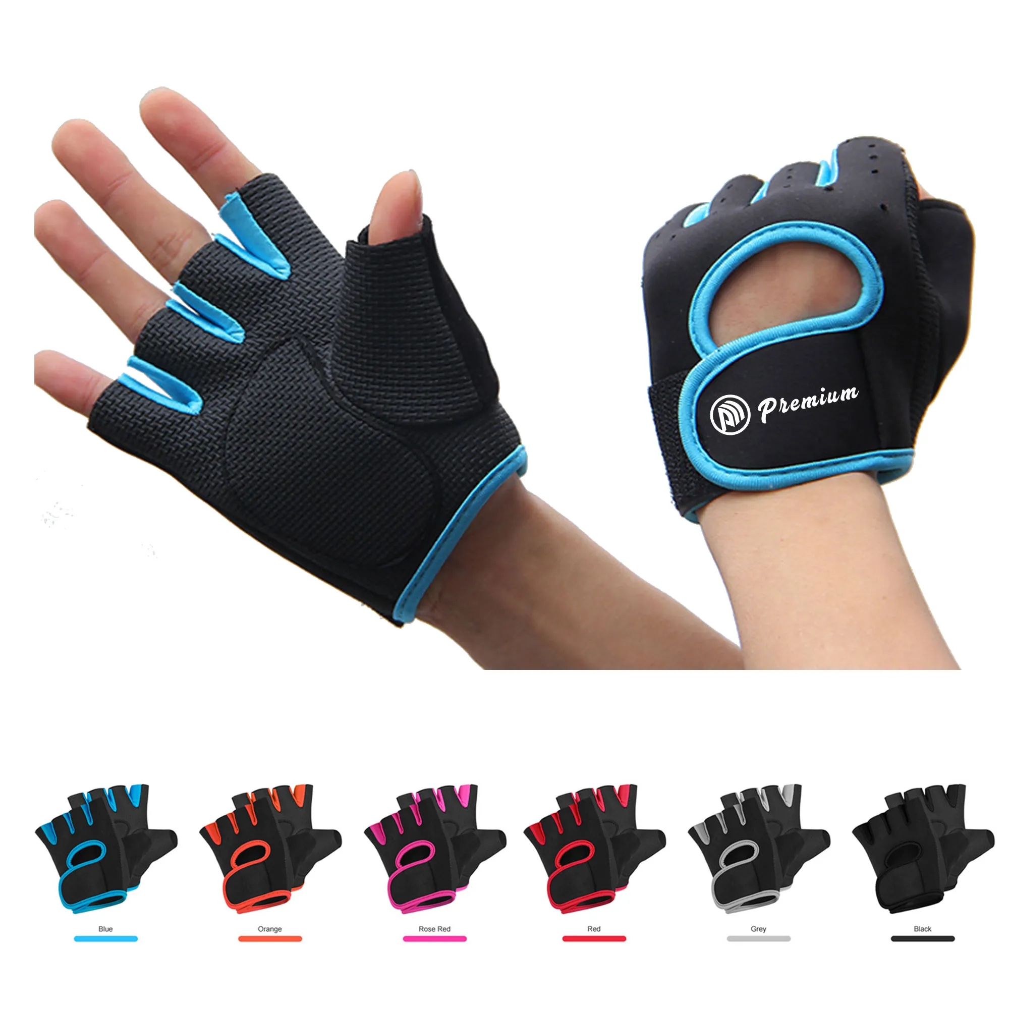 Fitness Exercise Half Finger Gloves 4