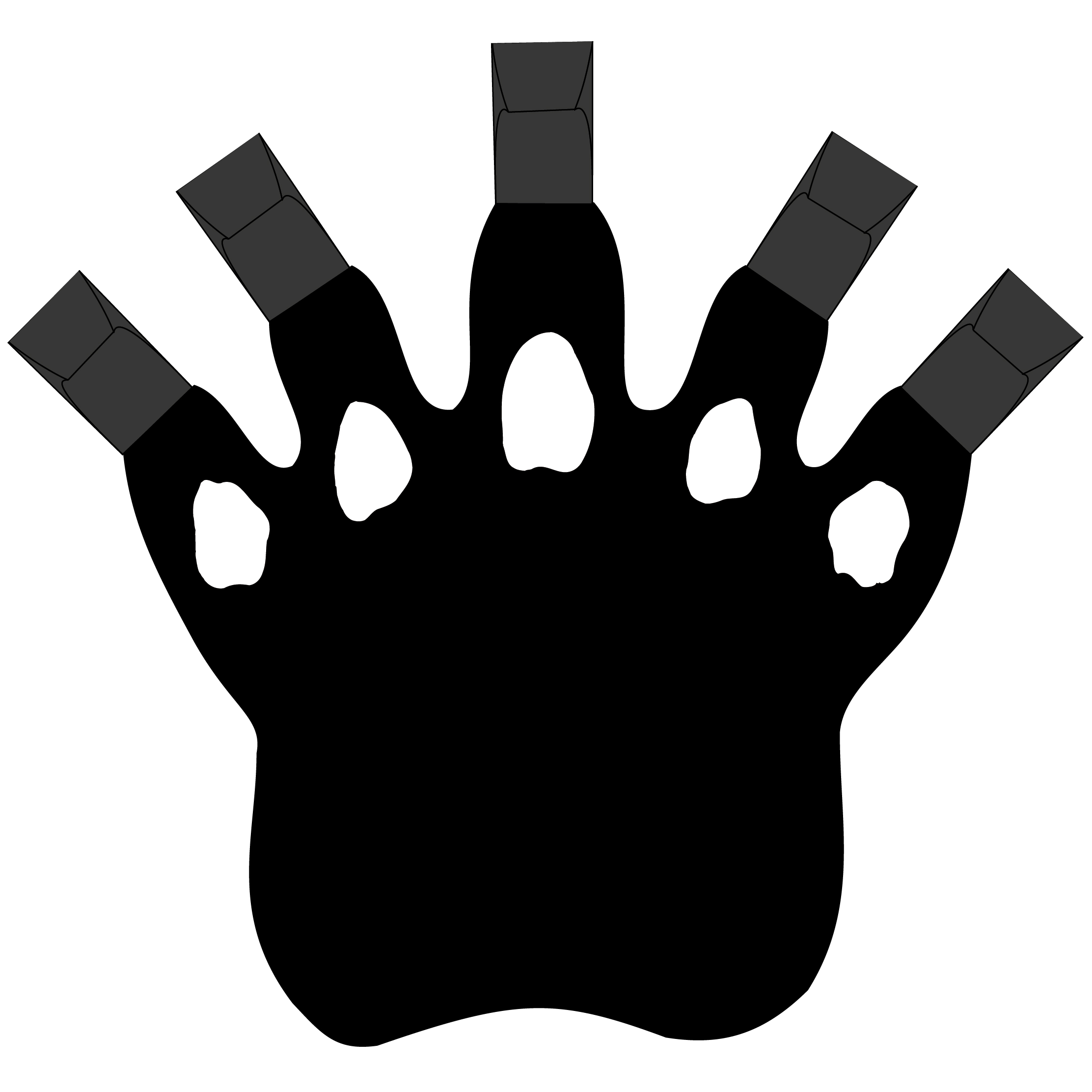 5 Claw Paw Mitt 46