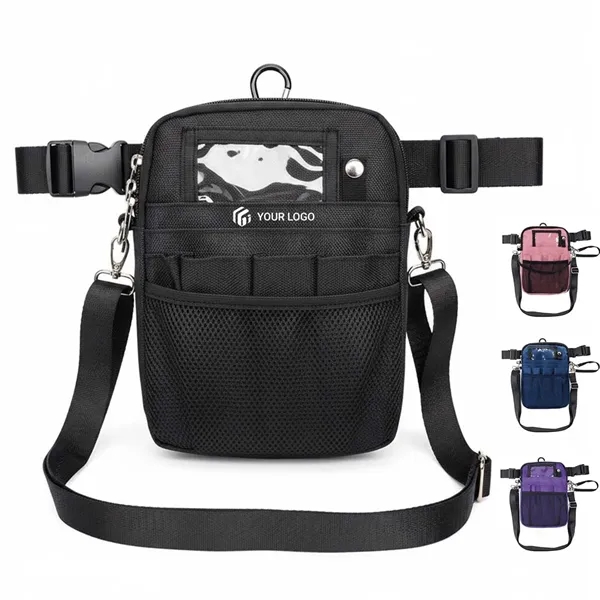 Adjustable versatile medical gear pockets nurse fanny pack
