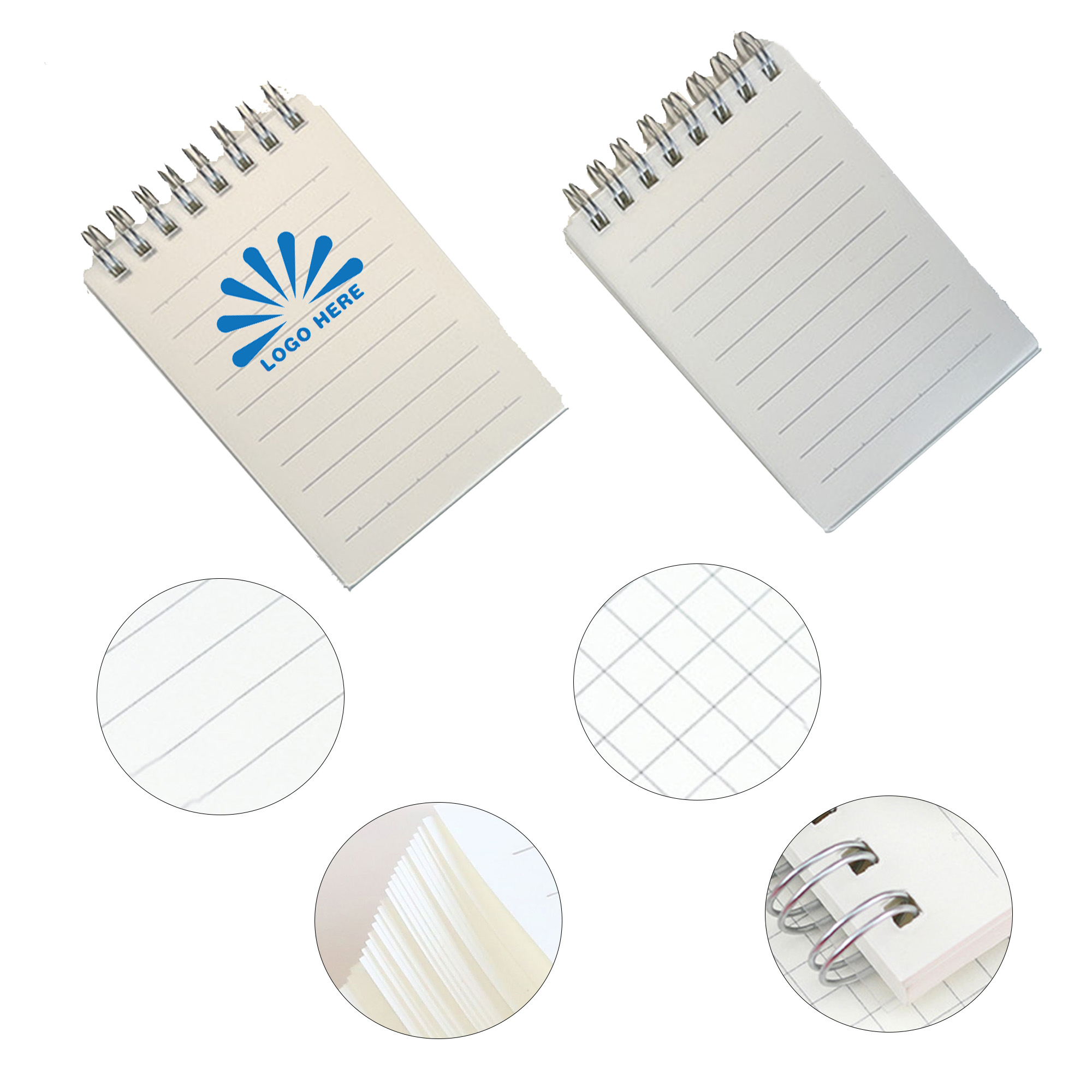 Clear PP Cover Notepad
