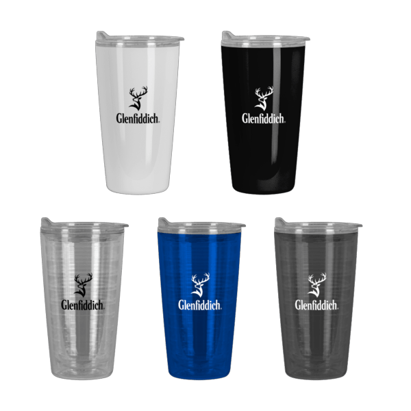 KALAHARI 16 oz. Double Wall Tritan Verano Tumbler with Clear Lid