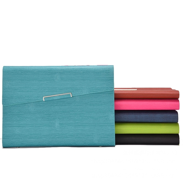 Triple Folder Padfolio Faux Leather for conference campaigns