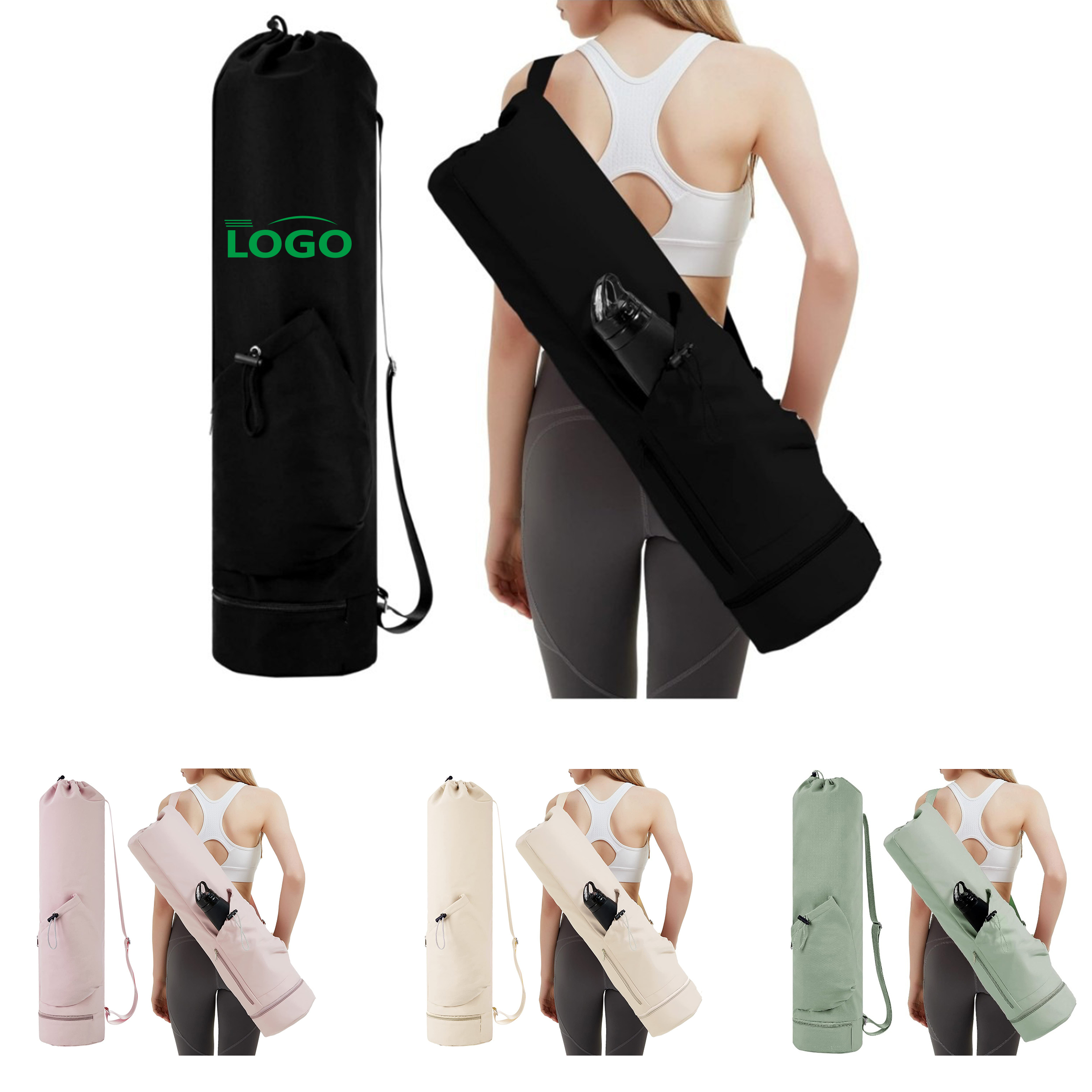 Multi-Functional Yoga Mat Carrying Bag with Adjustable Strap 3