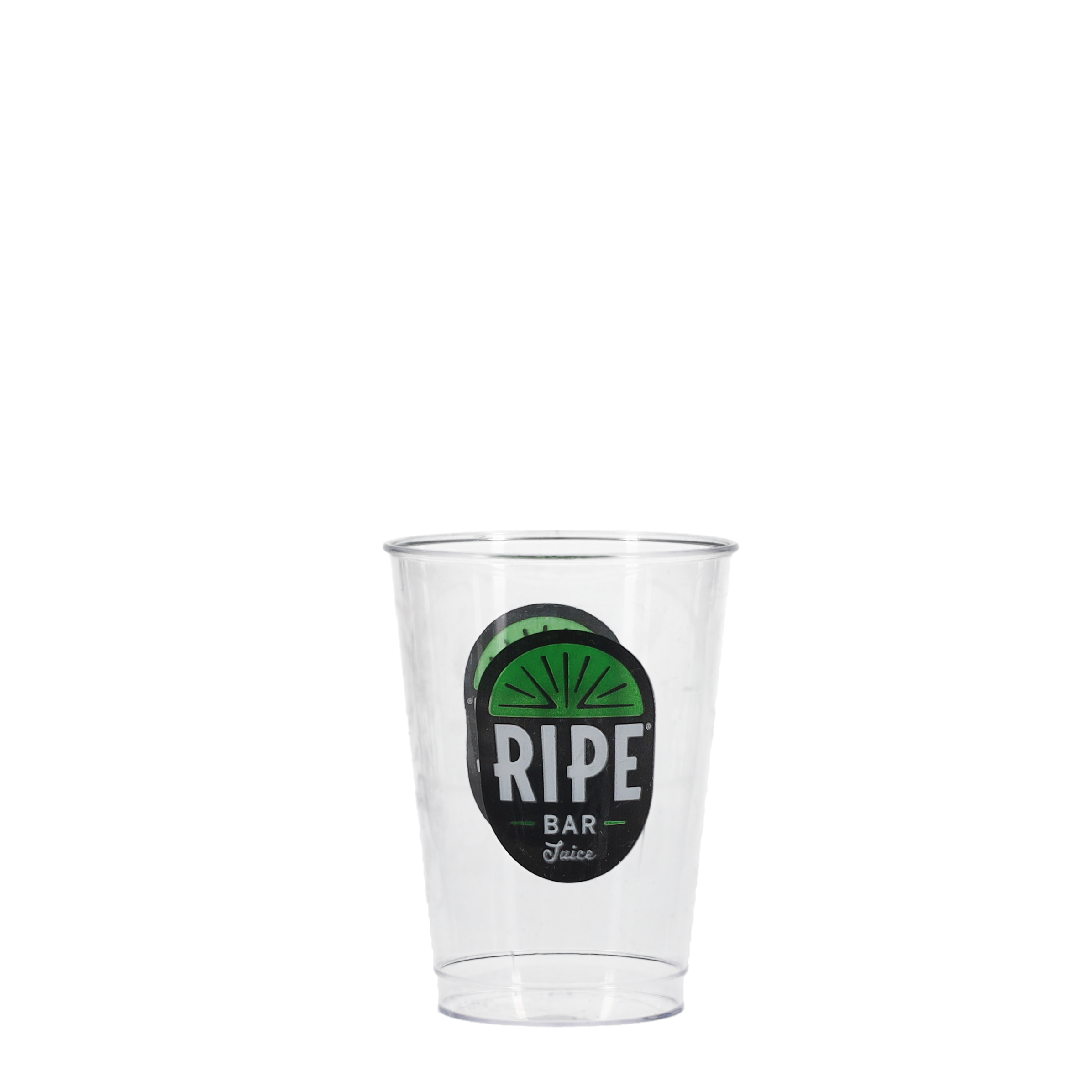 7 oz Hard Plastic Smooth Cup Clear Hi-Speed Print 5