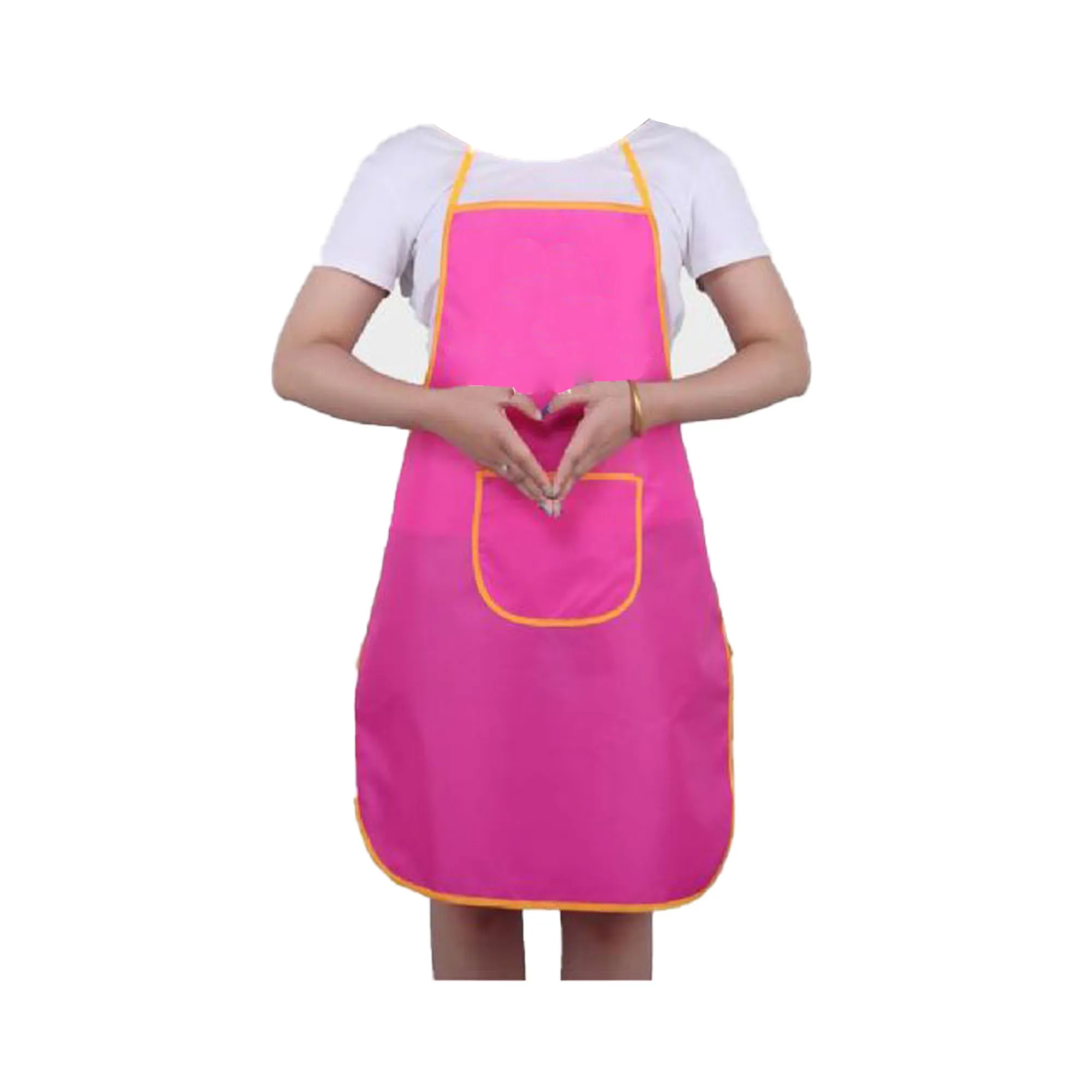 Polyester Double-pocket Uniform Bib Apron 29.5""L x 26""W 16