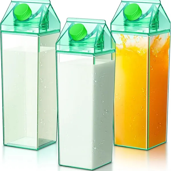 Milk Carton Water Bottle for Commutes, Fitness and Travel 4
