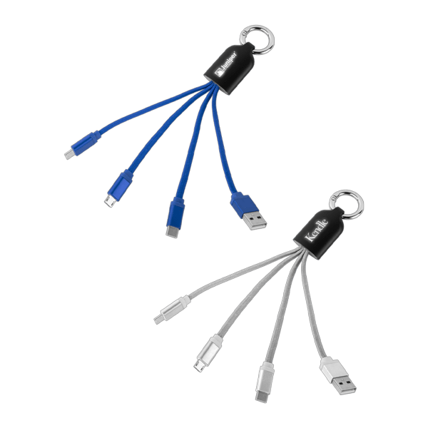 Jellyfish Light-Up Braided Charging Cable