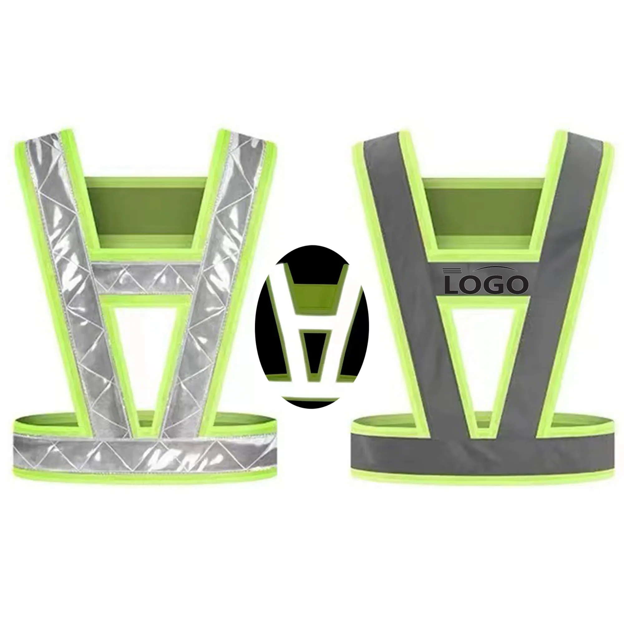 V-shaped Reflective Elastic Strap 4