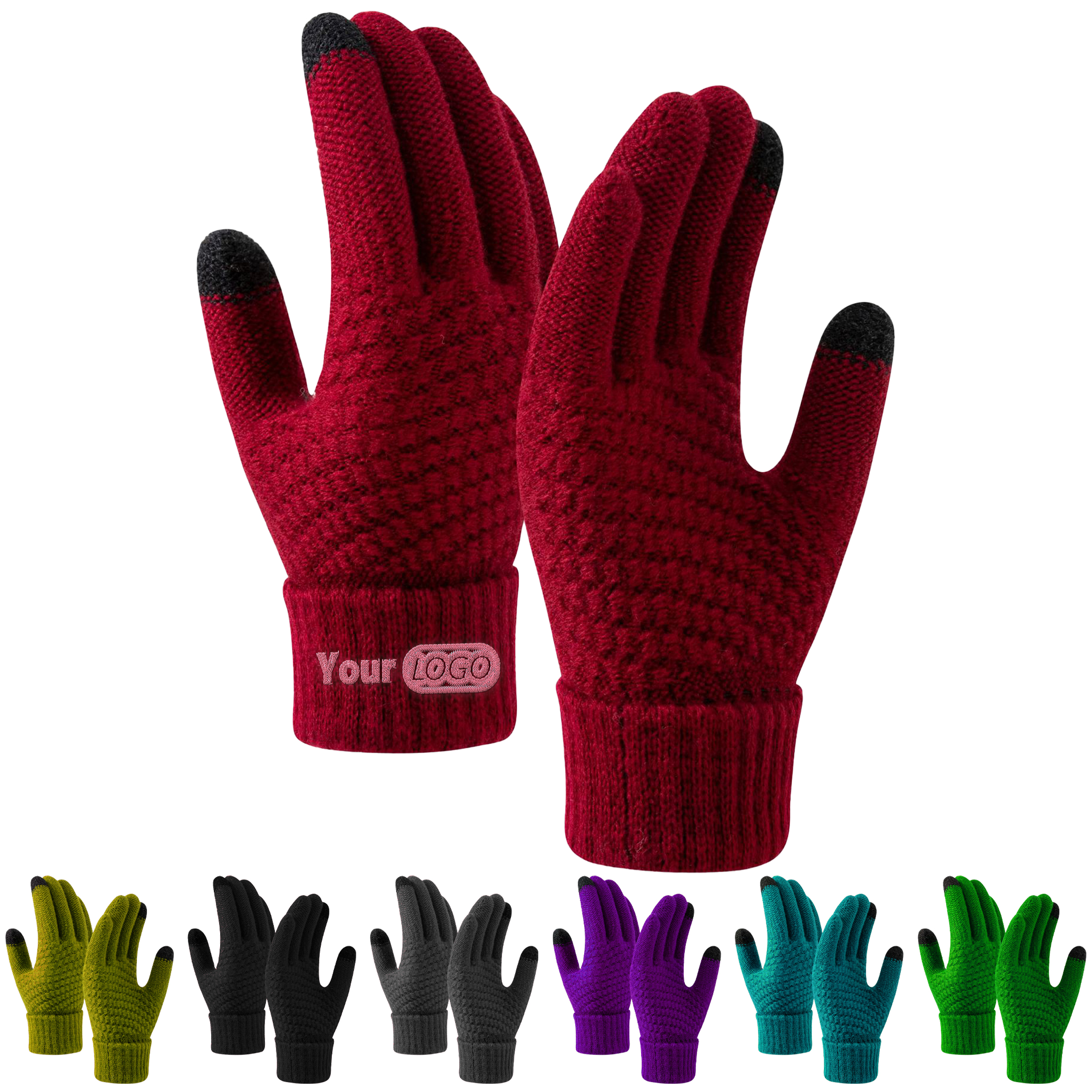Polyester Versatile Touchscreen Gloves For All Your Winter Adventures 7