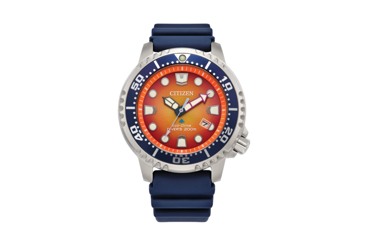 Citizen Men's Promaster Dive Blue Strap Watch 3