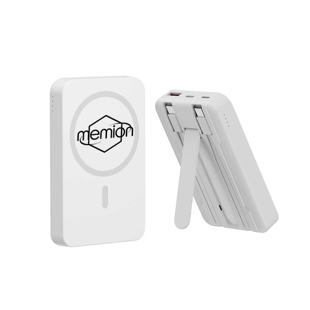 10000Mah All In One Magsafe Power Bank W/ Kickstand