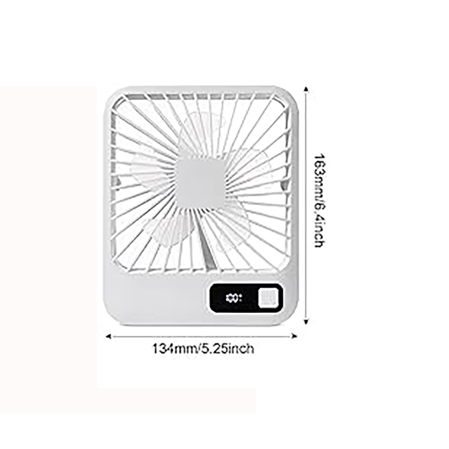 USB Rechargeable Desktop Fans 4