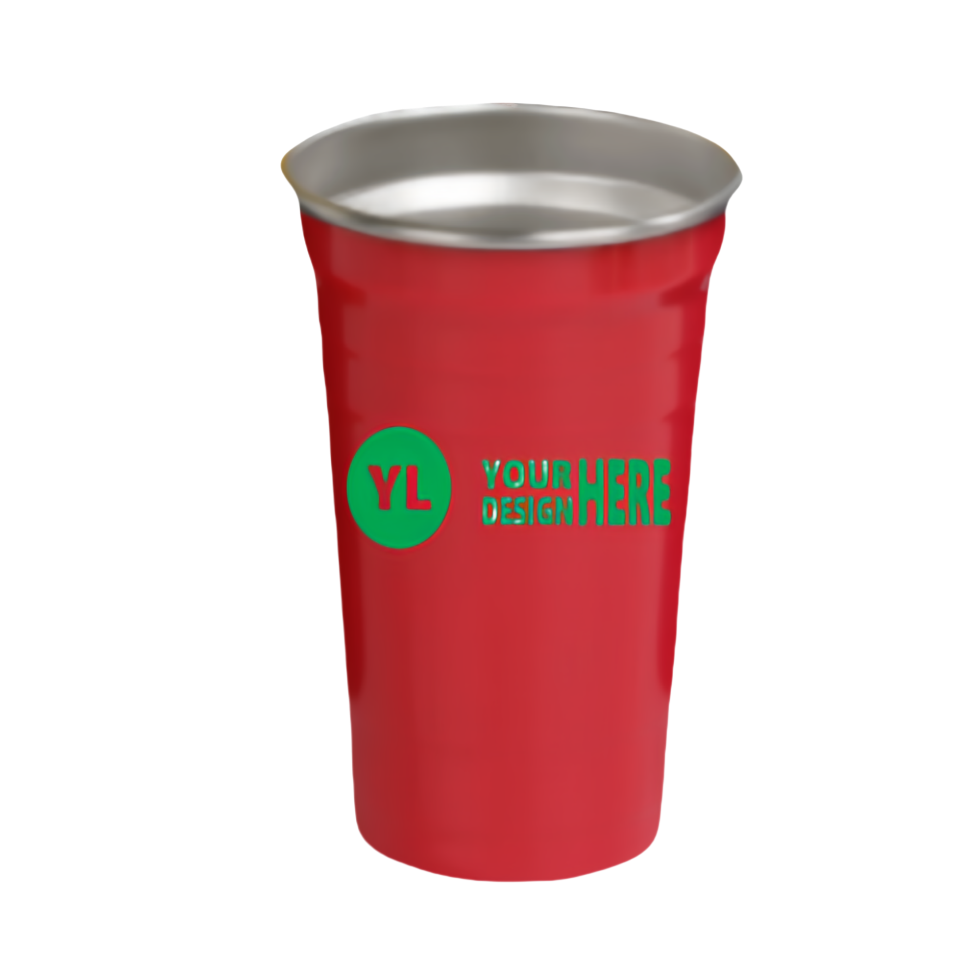 16oz. Stainless Steel Step Pint Cups 4