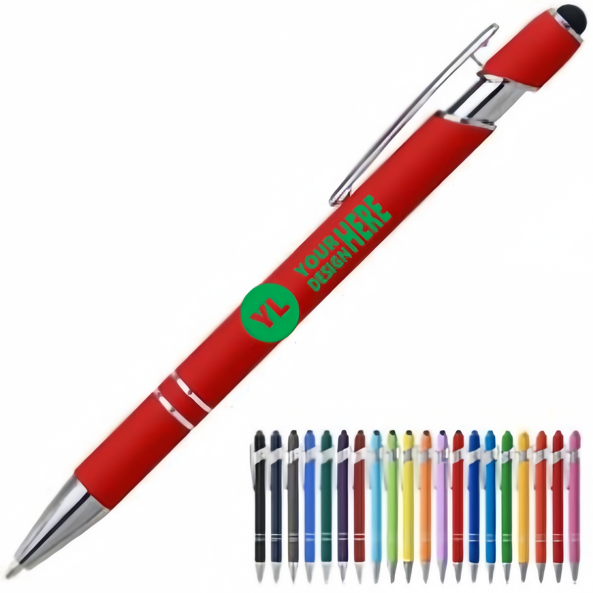 Stylus Pens - Black Ink 2 in 1 Capacitive Stylus