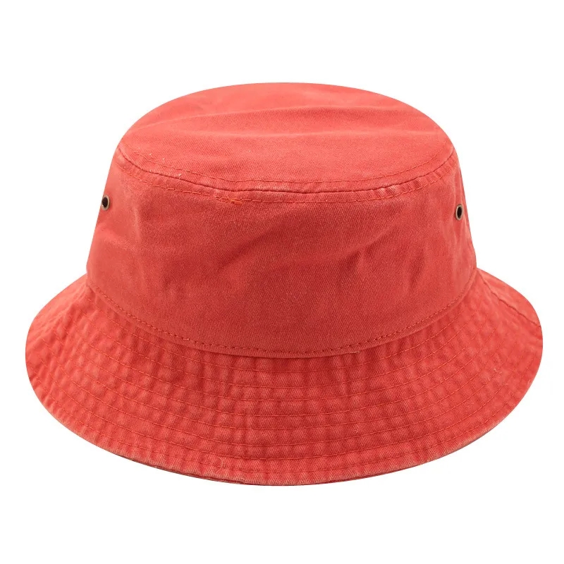 Washed Cotton Bucket Hat MOQ 50 PCS 20