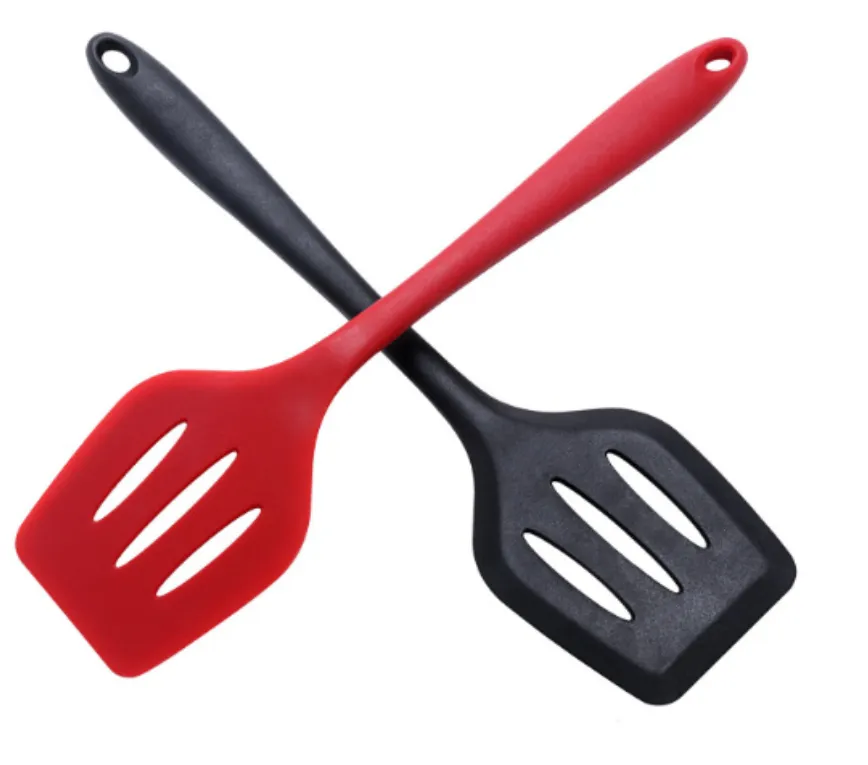 Silicone Small Leakage Shovel Kitchen Tool / Slotted Spatula