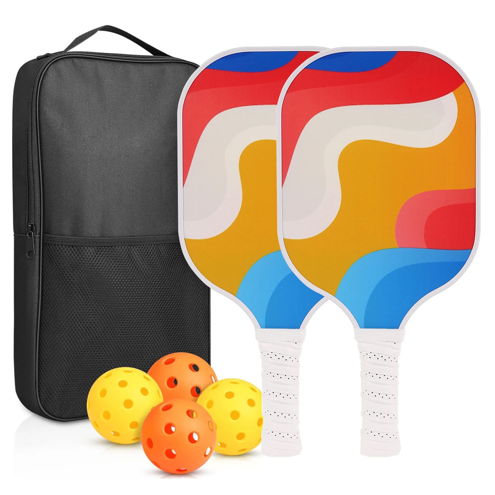 Portable Carry Bag Pickleball Paddles Set 18