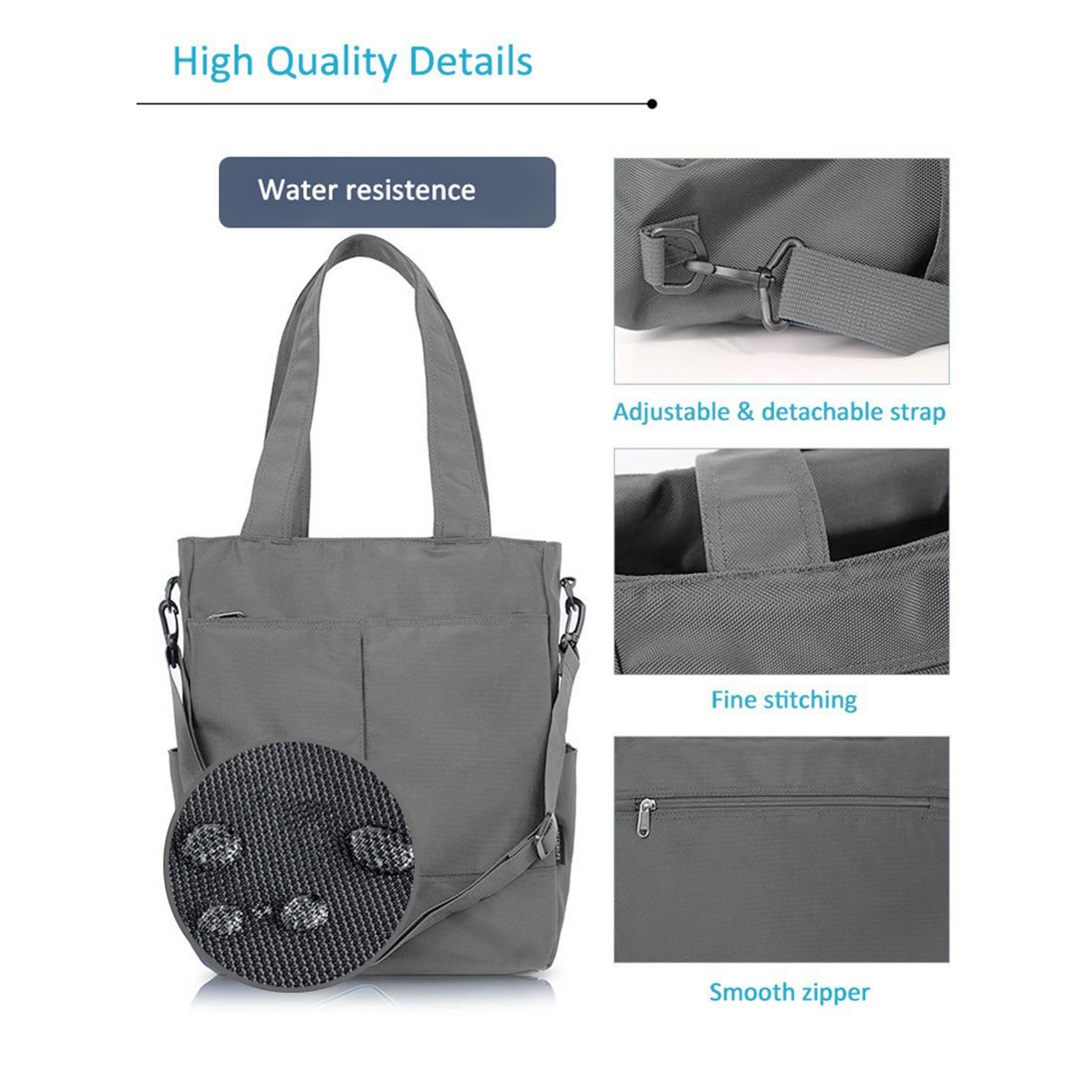Versatile Laptop Travel Bag with Multiple Features 7