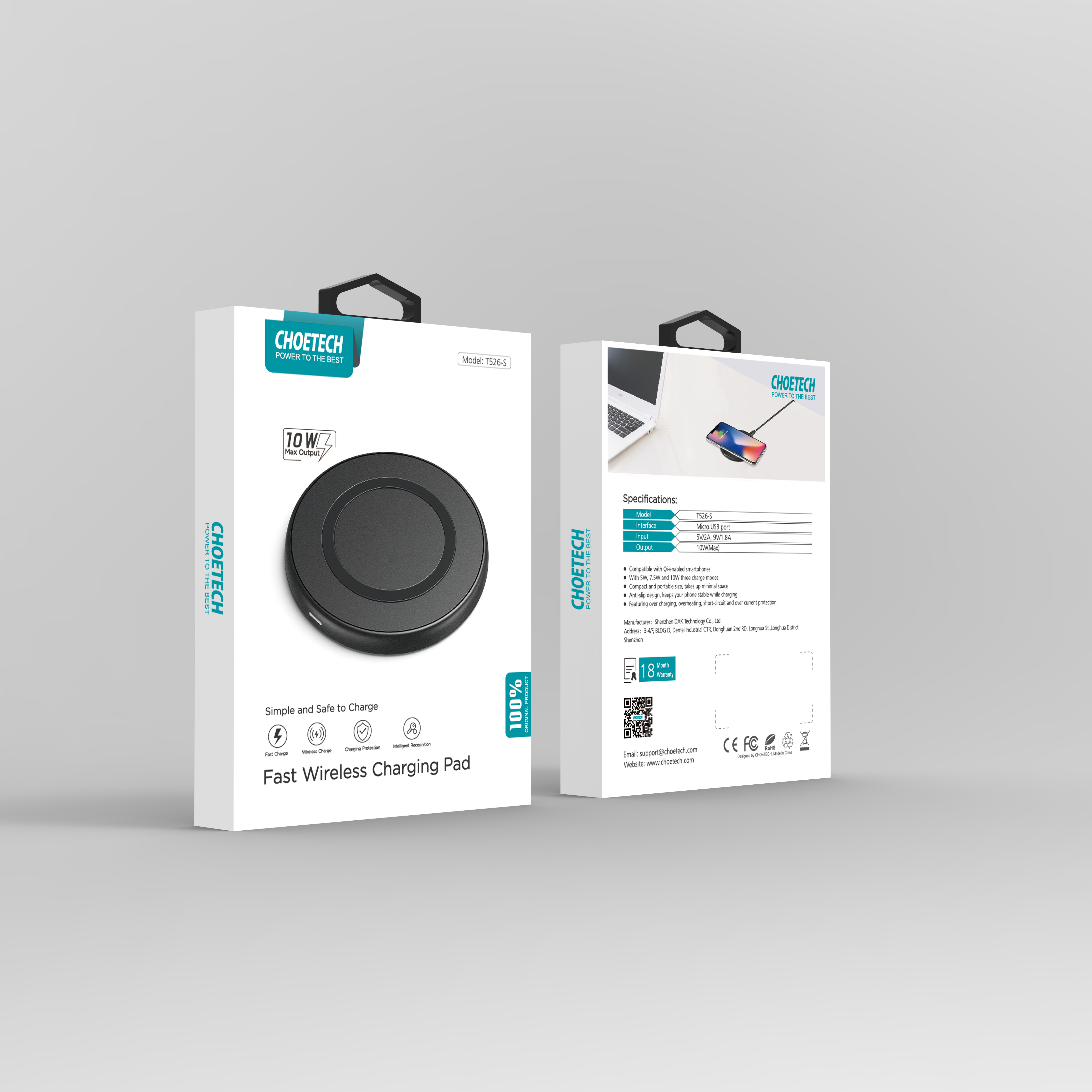 Choetech® 10W Qi Charger 22