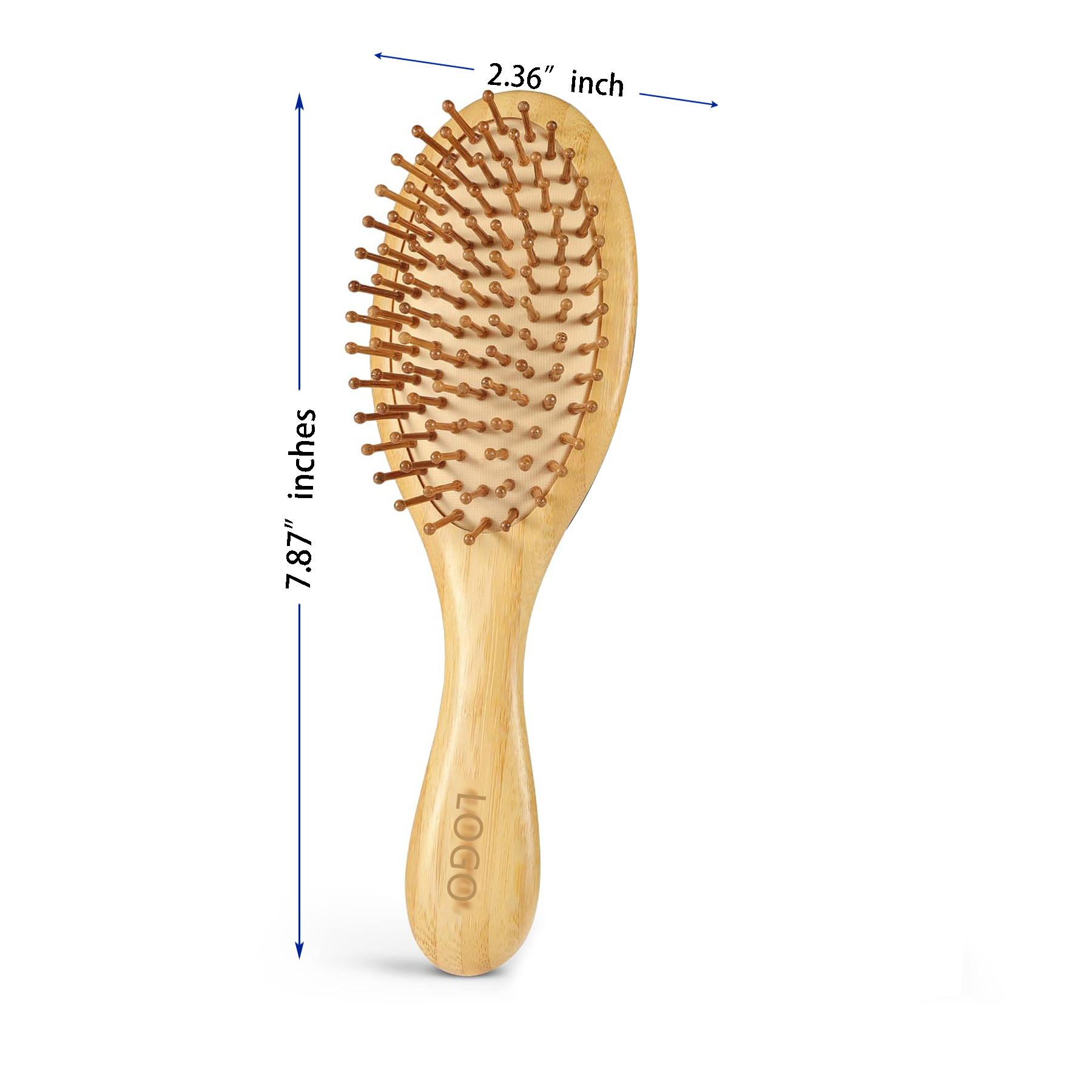 Natural Bamboo Hair Brush 8