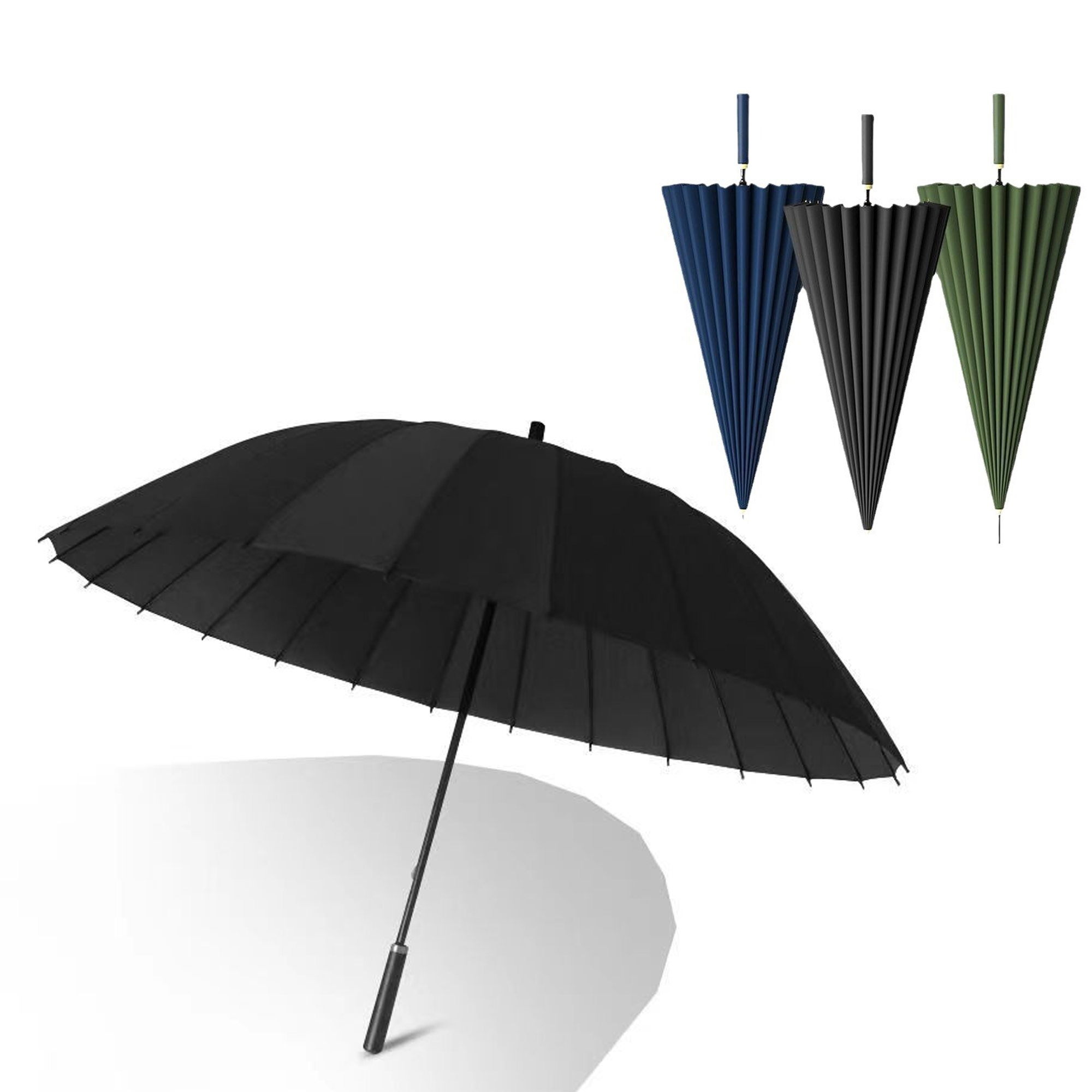 24 Rib Windproof Golf Umbrella 3