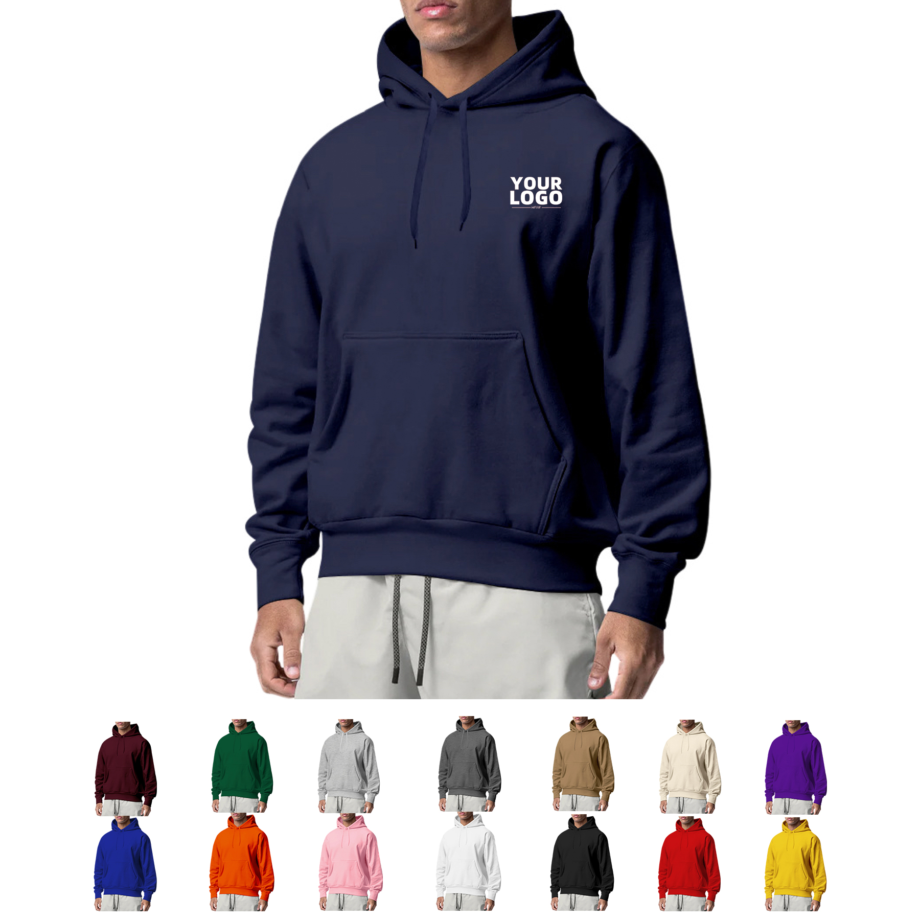 Mens Essentials Hooded Sweatshirt
